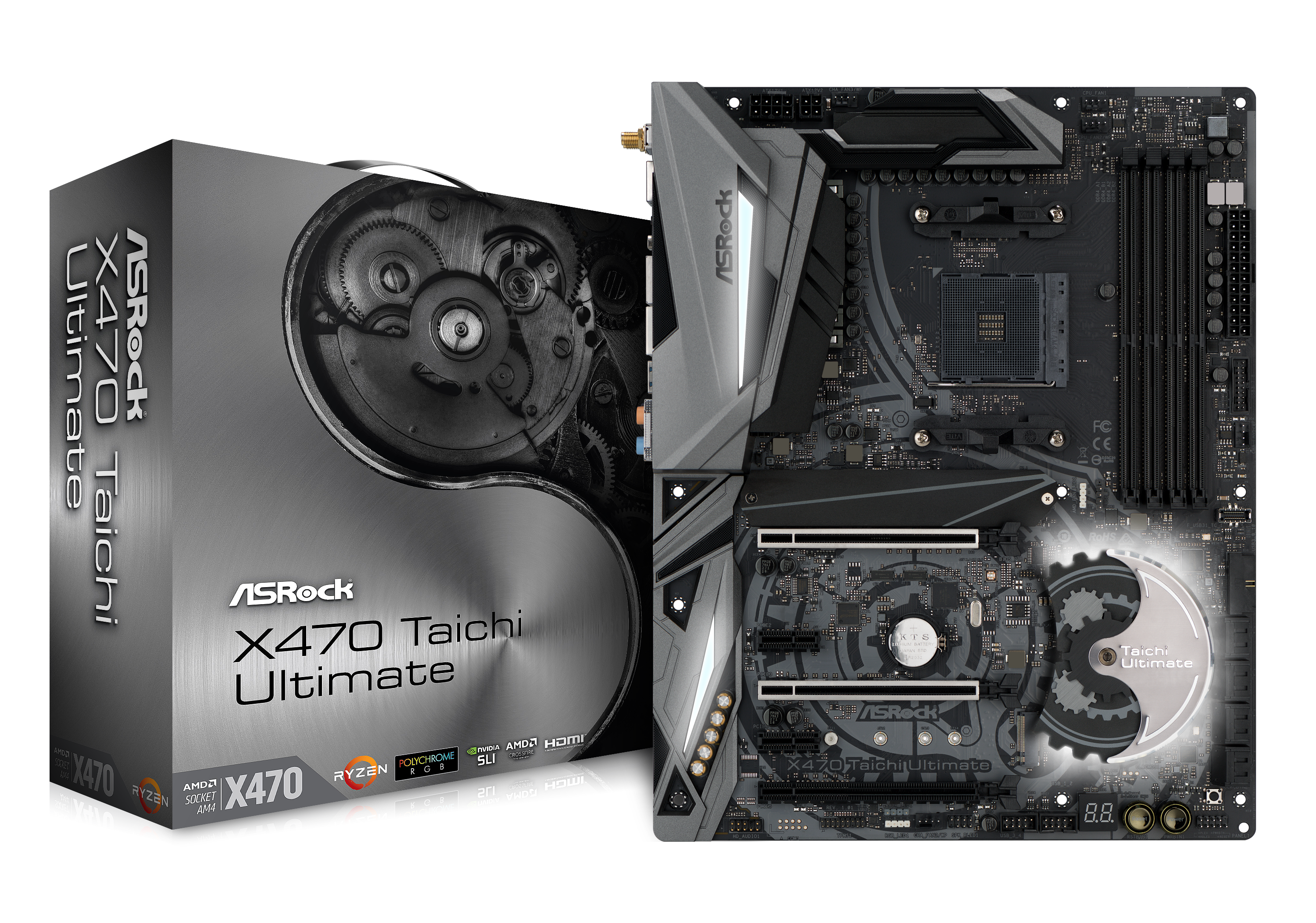 Asrock x470 taichi обзор